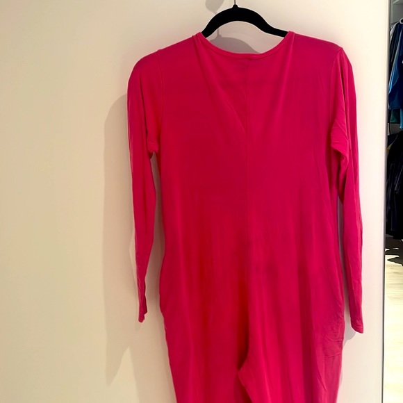 Smash + Tess Pop of Pink Friday romper - Picture 3 of 5